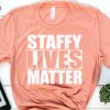 staffy lives matter white design heather prism shirt